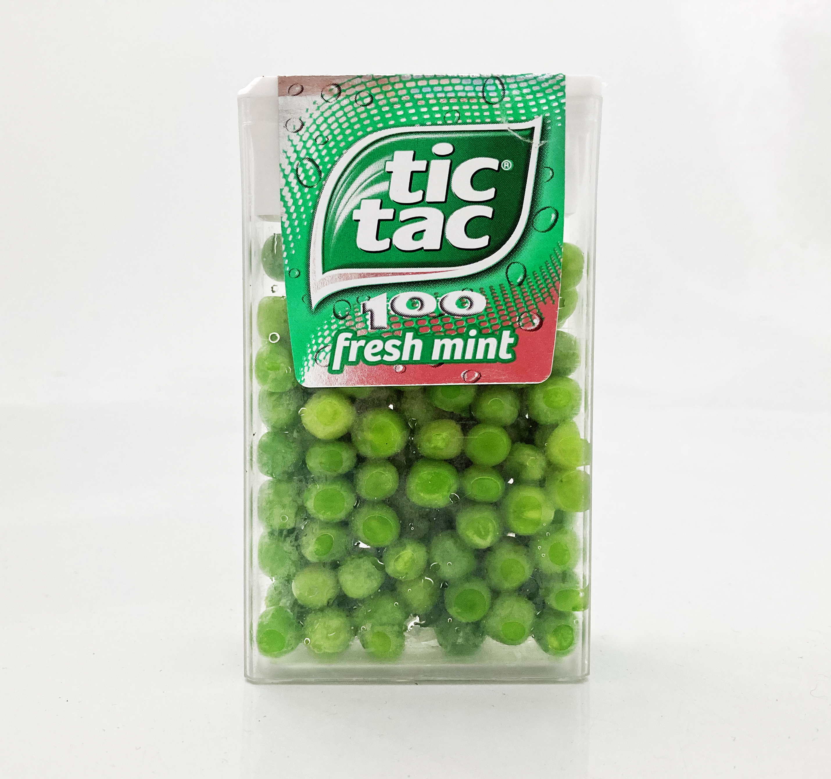 Pea and Mint Tic Tacs